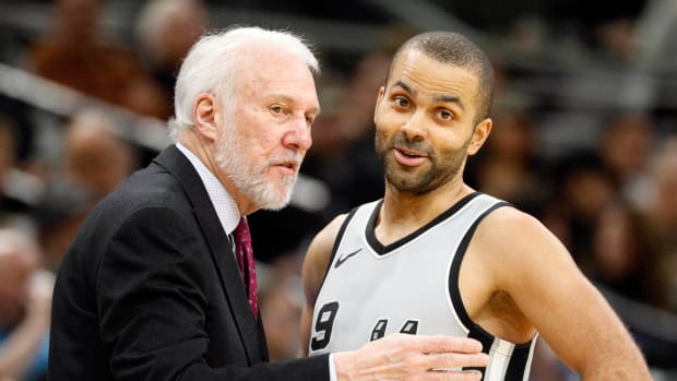 Gregg Popovich Tony Parker